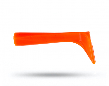 Esox Inc Paddle Tail - Fl Orange
